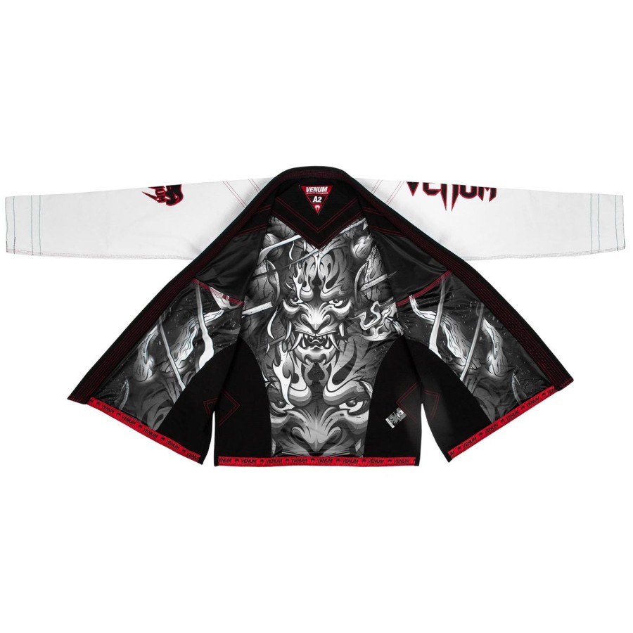 venum devil bjj gi - ΛευκόΜαύρο - Αποκλειστικό