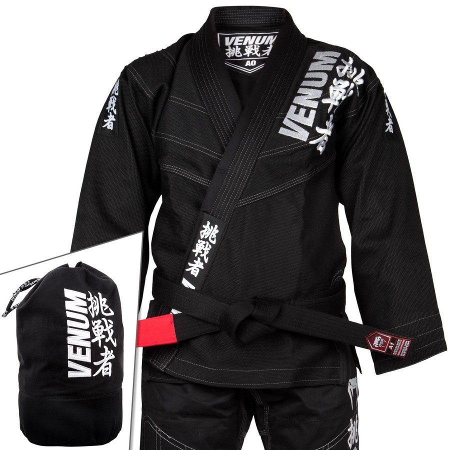 venum challenger 4.0 bjj gi - Περιλαμβάνεται τσάντα - Μαύρο