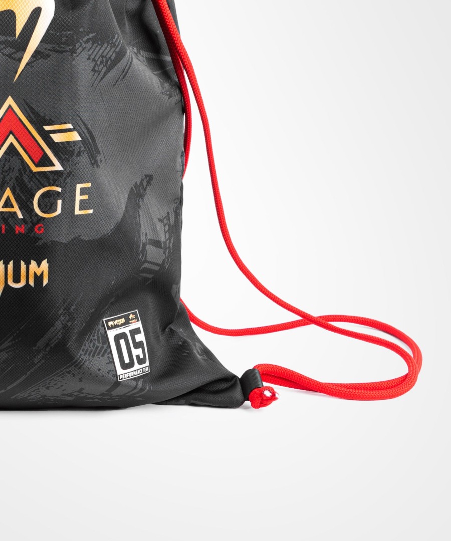 Τσάντα venum x mirage με κορδόνι - ΜαύροΧρυσό