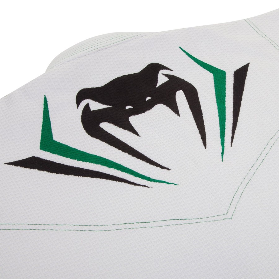 venum elite bjj gi - ΛευκόΠράσινο