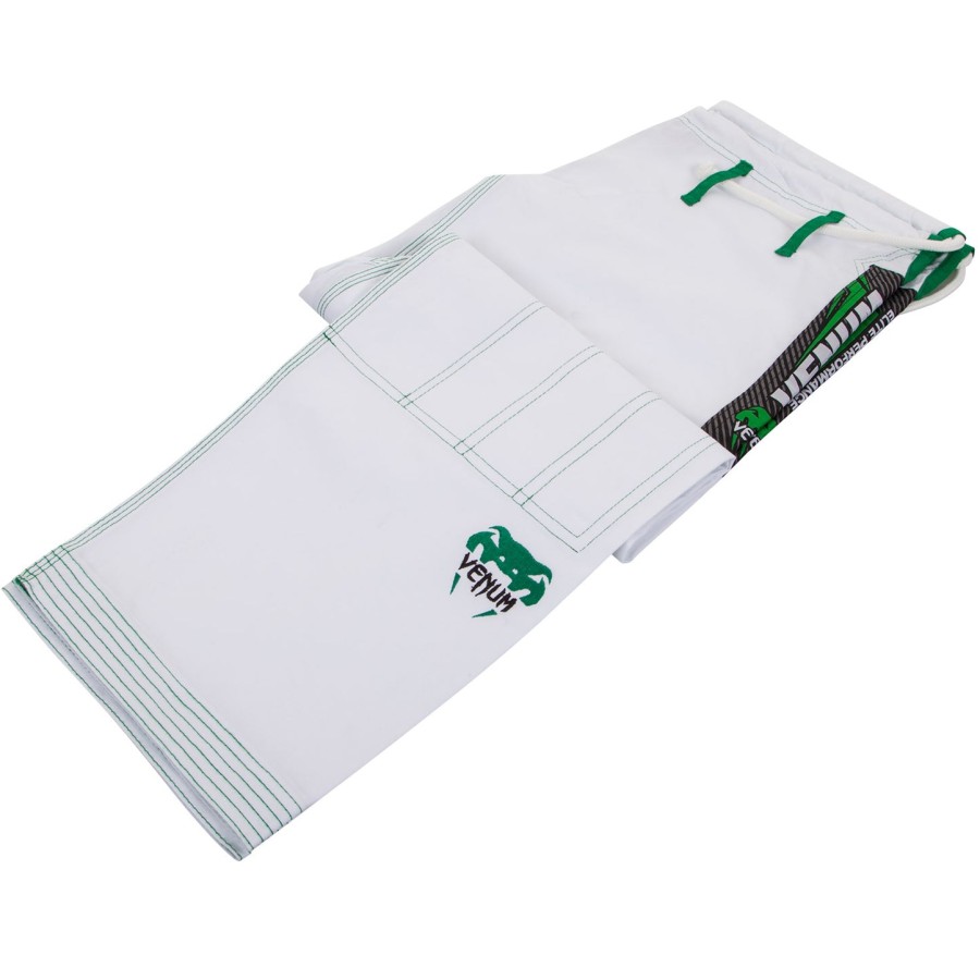 venum elite bjj gi - ΛευκόΠράσινο