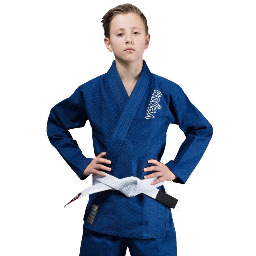 Παιδικό gi bjj venum contender Δωρεάν λευκή ζώνη - Μπλε