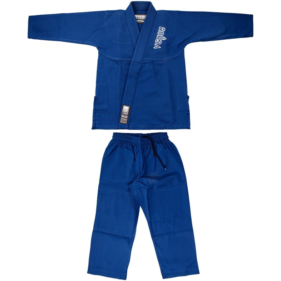 Παιδικό gi bjj venum contender Δωρεάν λευκή ζώνη - Μπλε