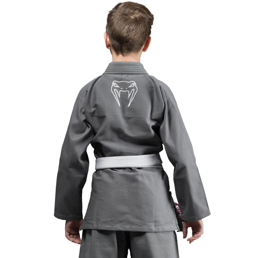 Παιδικό gi bjj venum contender Δωρεάν λευκή ζώνη - Γκρι