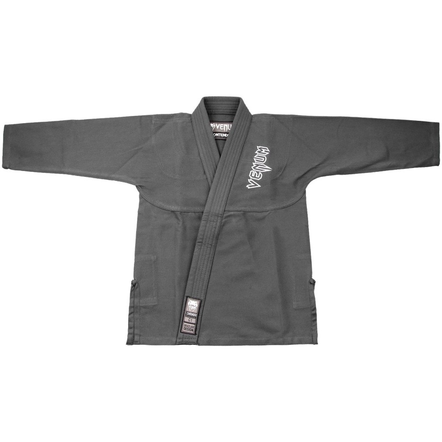 Παιδικό gi bjj venum contender Δωρεάν λευκή ζώνη - Γκρι