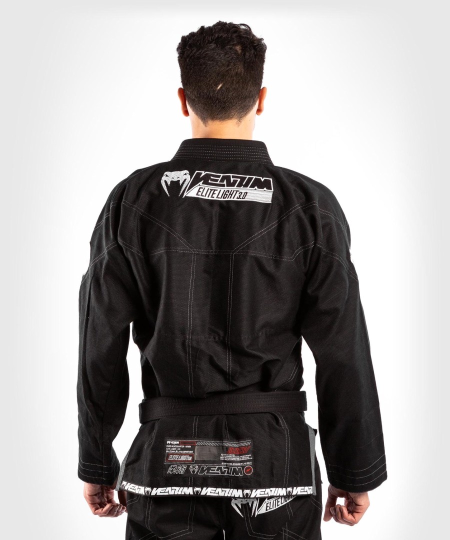 venum elite light 3.0 bjj gi - Μαύρο