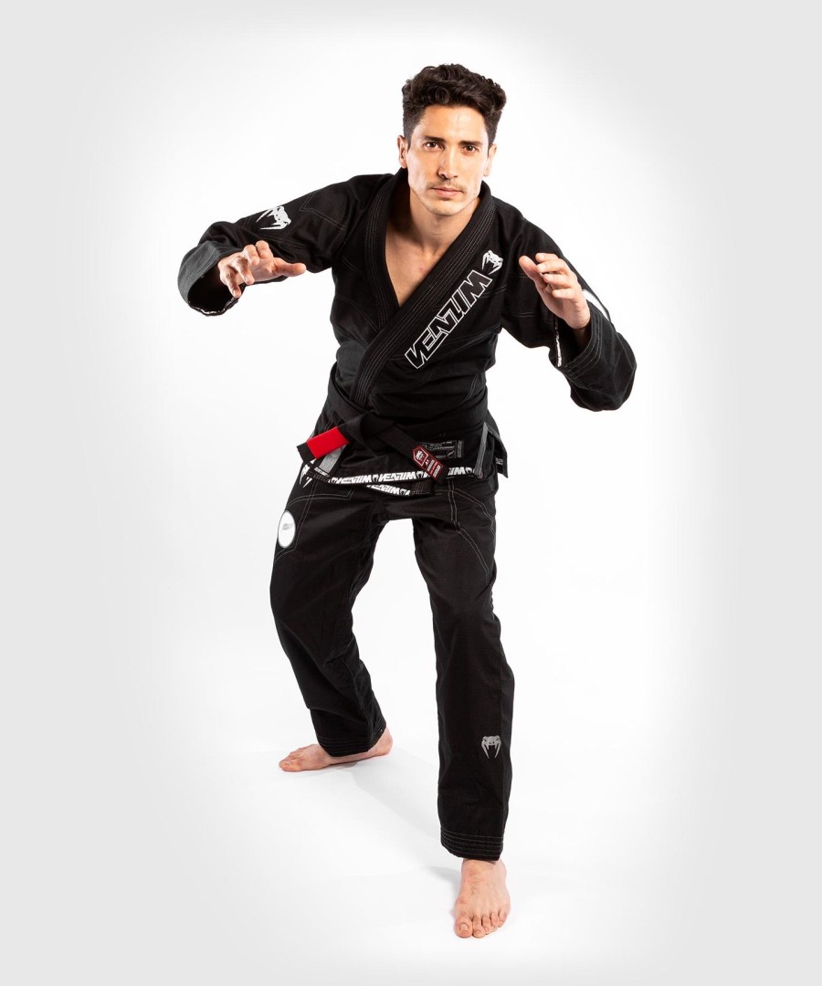 venum elite light 3.0 bjj gi - Μαύρο