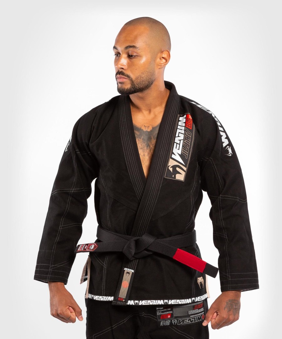 venum elite 3.0 bjj gi - Μαύρο