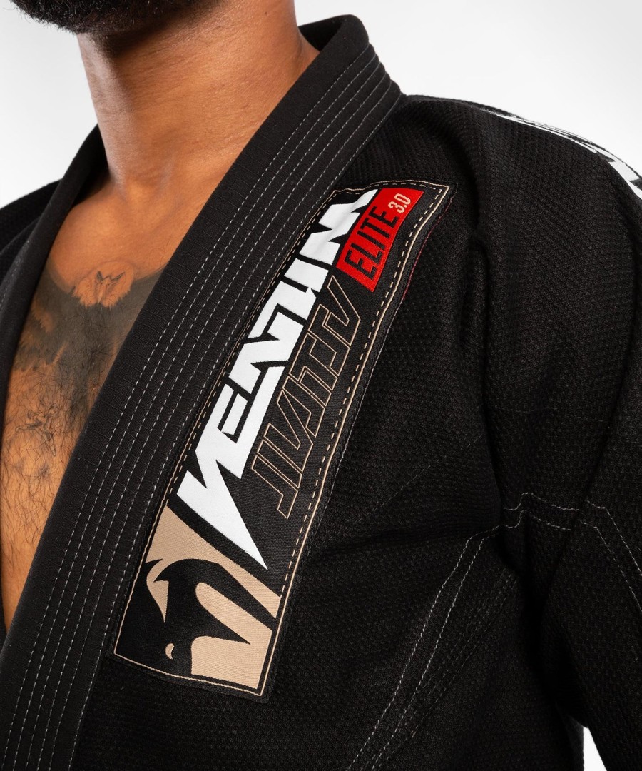 venum elite 3.0 bjj gi - Μαύρο