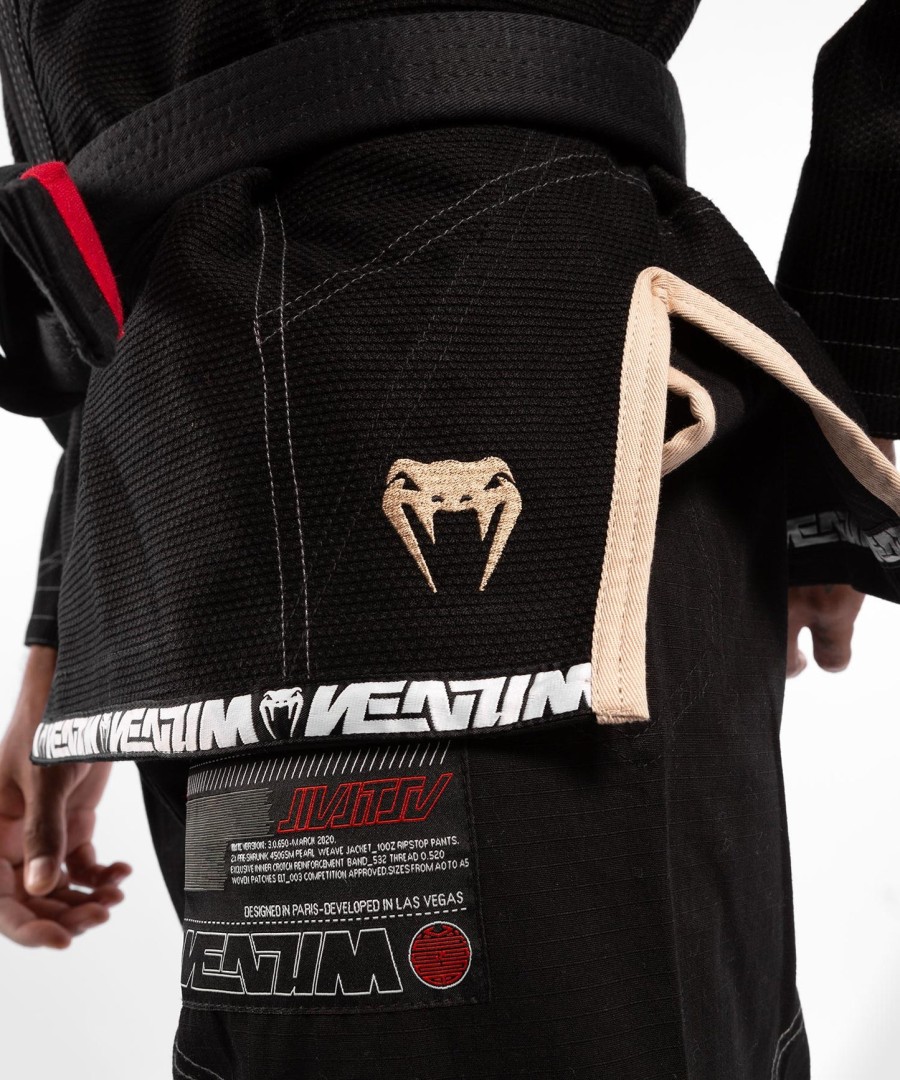 venum elite 3.0 bjj gi - Μαύρο