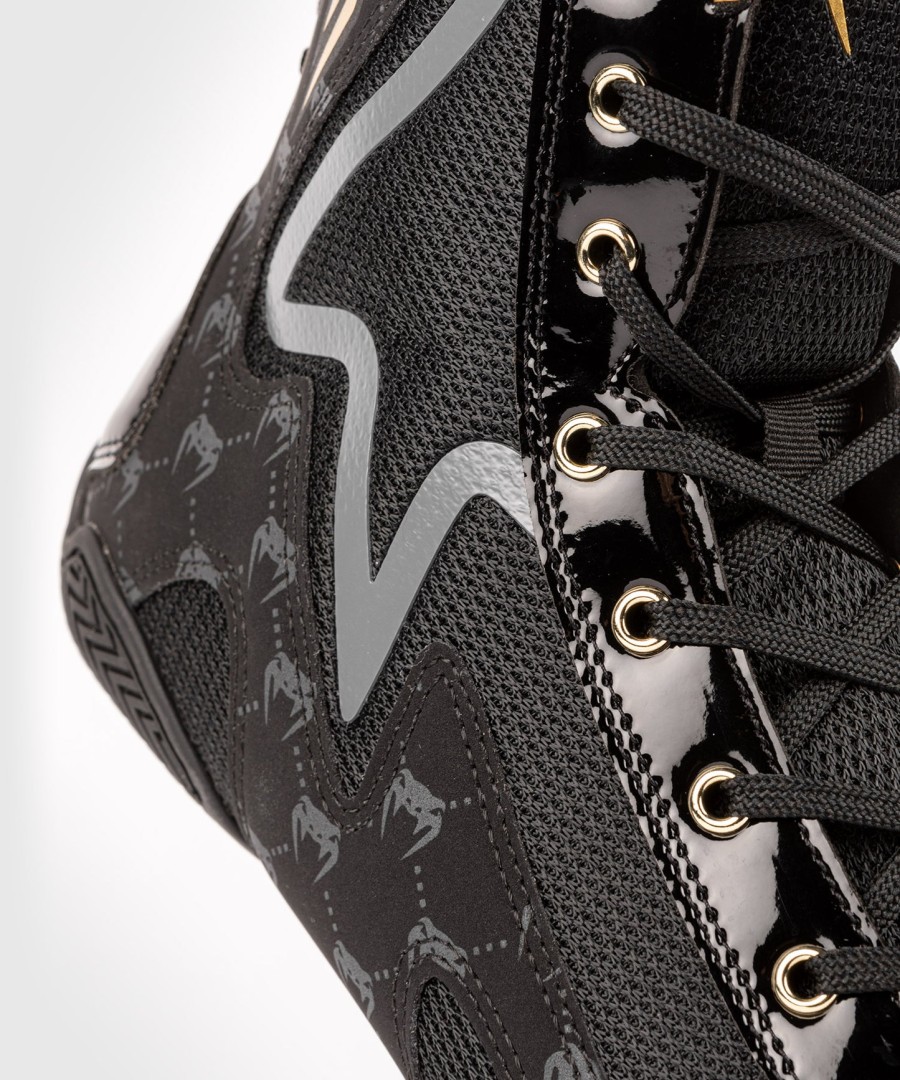 Παπούτσια πυγμαχίας venum elite evo monogram – Μαύρα
