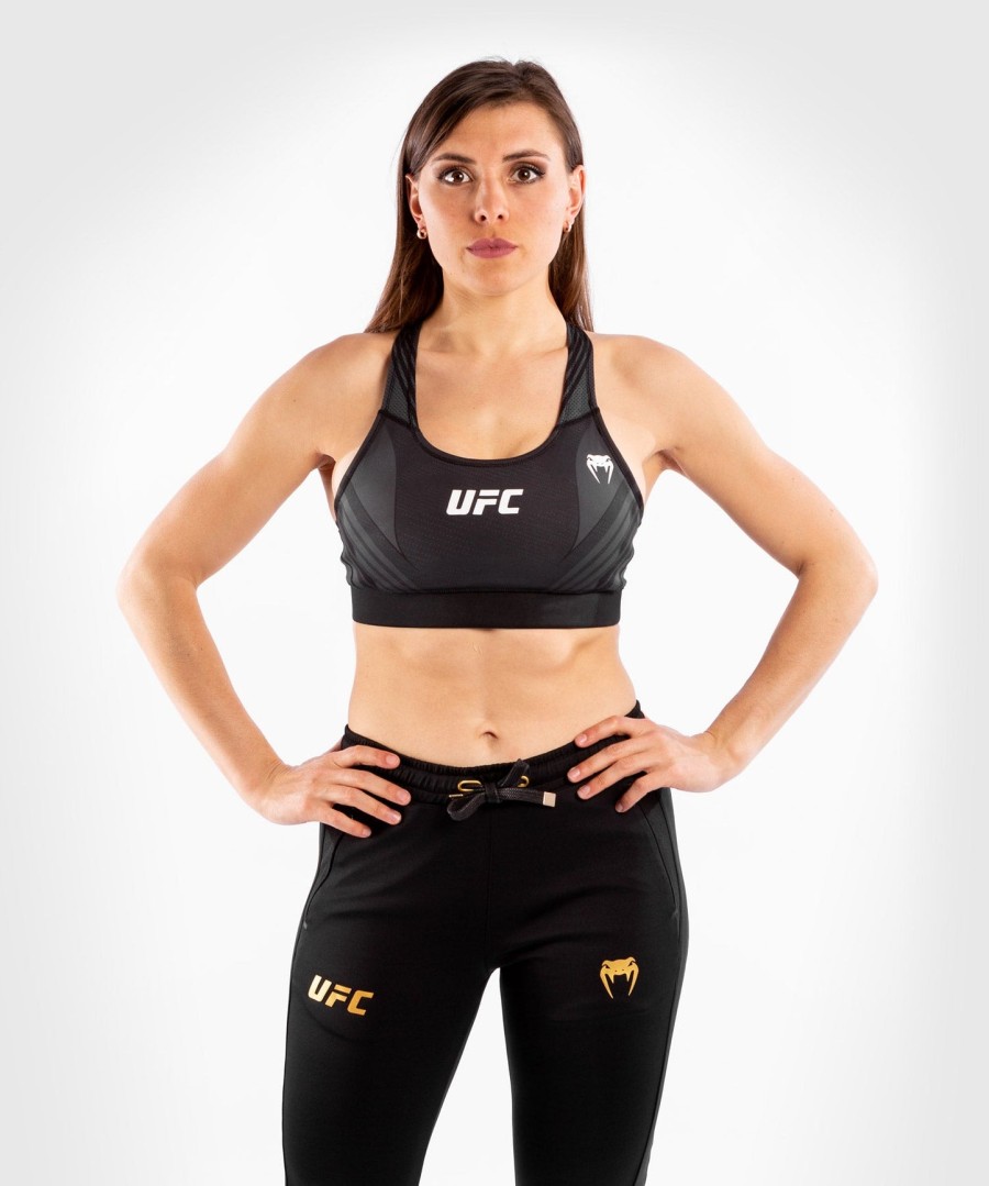 Αθλητικό Σουτιέν ufc venum authentic fight night για Γυναίκες - Μαύρο