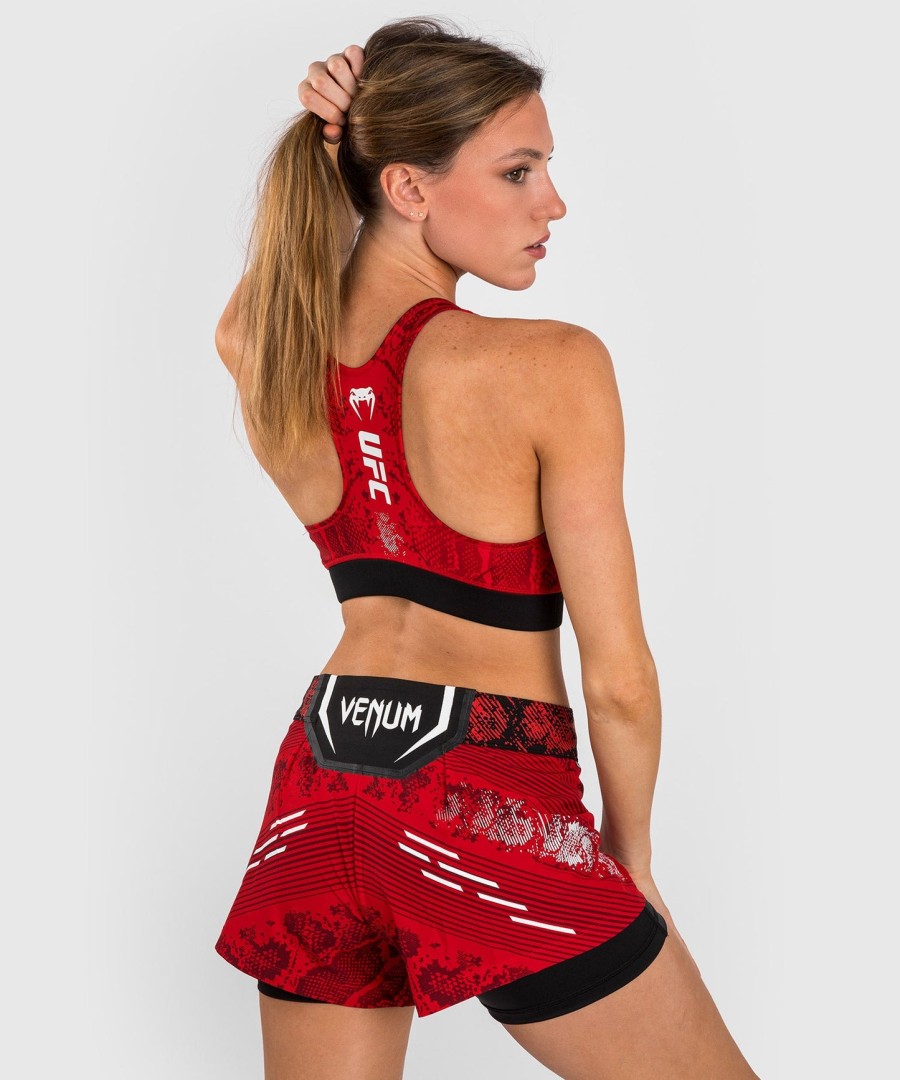 Αθλητικό Σουτιέν ufc adrenaline by venum authentic fight night για Γυναίκες - Κόκκινο