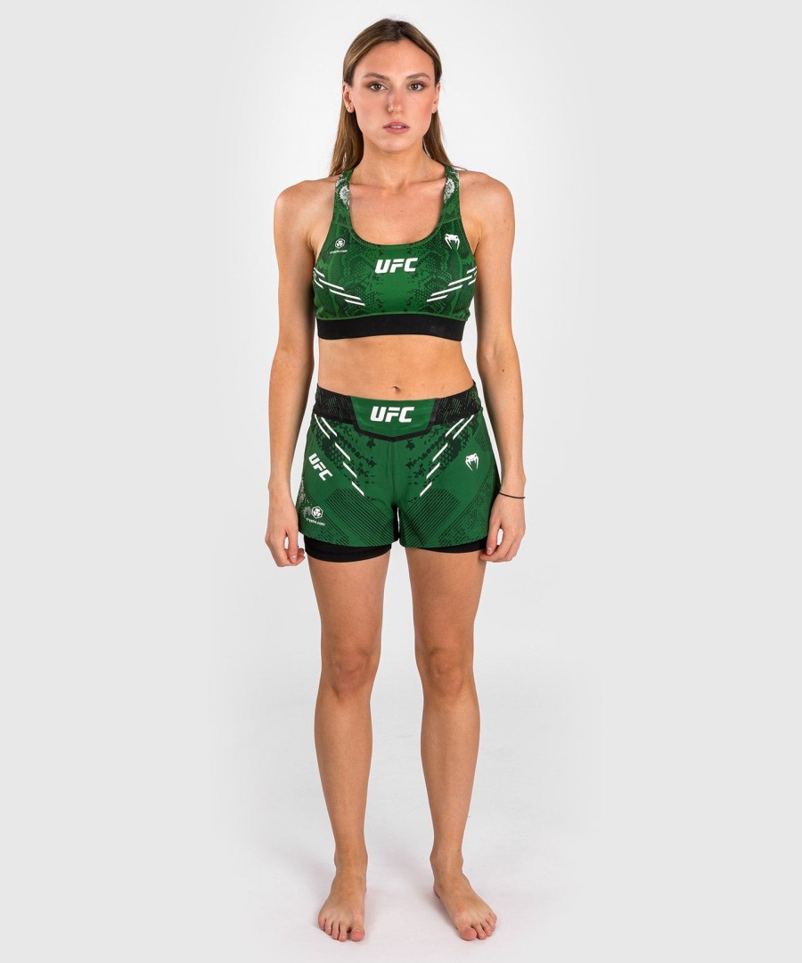 Αθλητικό Σουτιέν ufc adrenaline by venum authentic fight night για Γυναίκες - Πράσινο