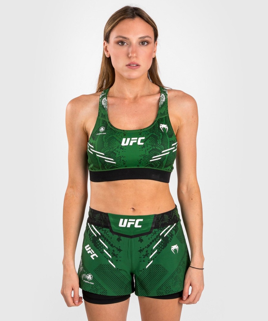 Αθλητικό Σουτιέν ufc adrenaline by venum authentic fight night για Γυναίκες - Πράσινο