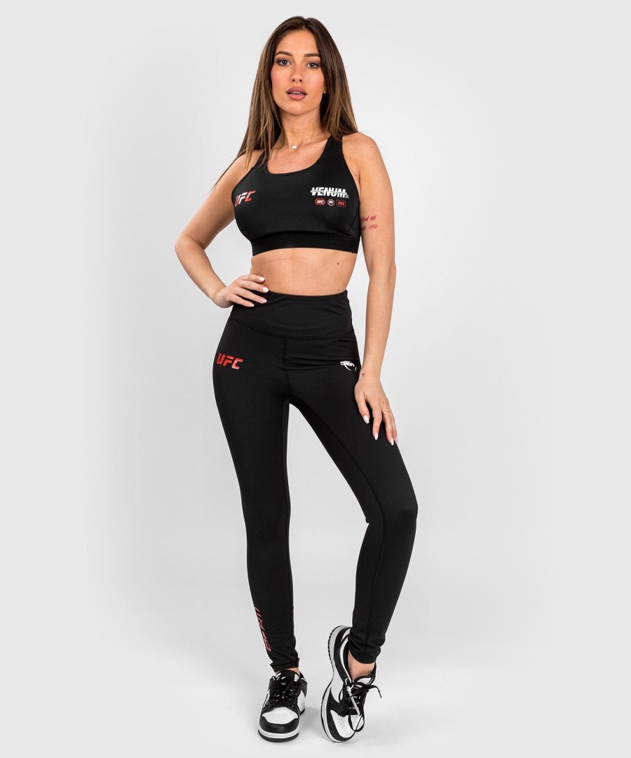 Αθλητικό Σουτιέν ufc adrenaline από venum fight week για Γυναίκες - Μαύρο