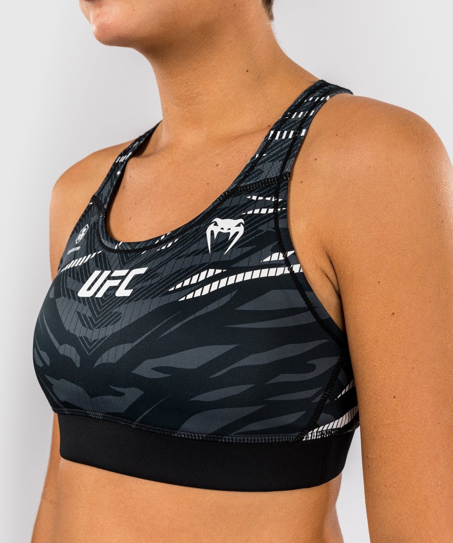 Αθλητικό Σουτιέν ufc fusion by venum authentic fight night για Γυναίκες - Μαύρο