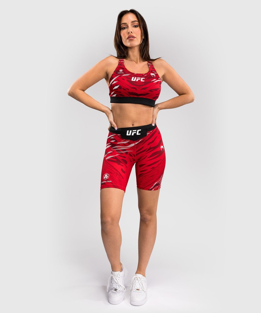 Αθλητικό Σουτιέν ufc fusion by venum authentic fight night για Γυναίκες - Κόκκινο