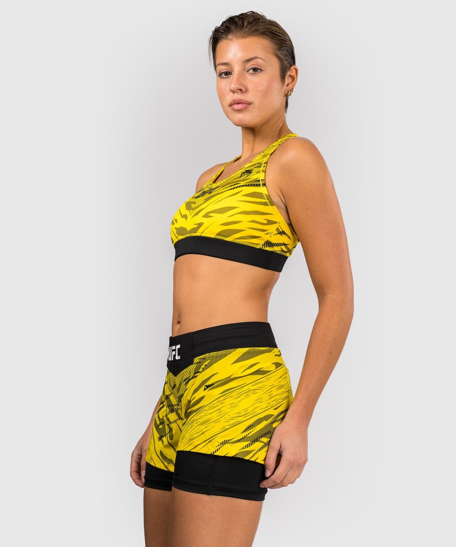 Αθλητικό Σουτιέν ufc fusion by venum authentic fight night για Γυναίκες - Κίτρινο