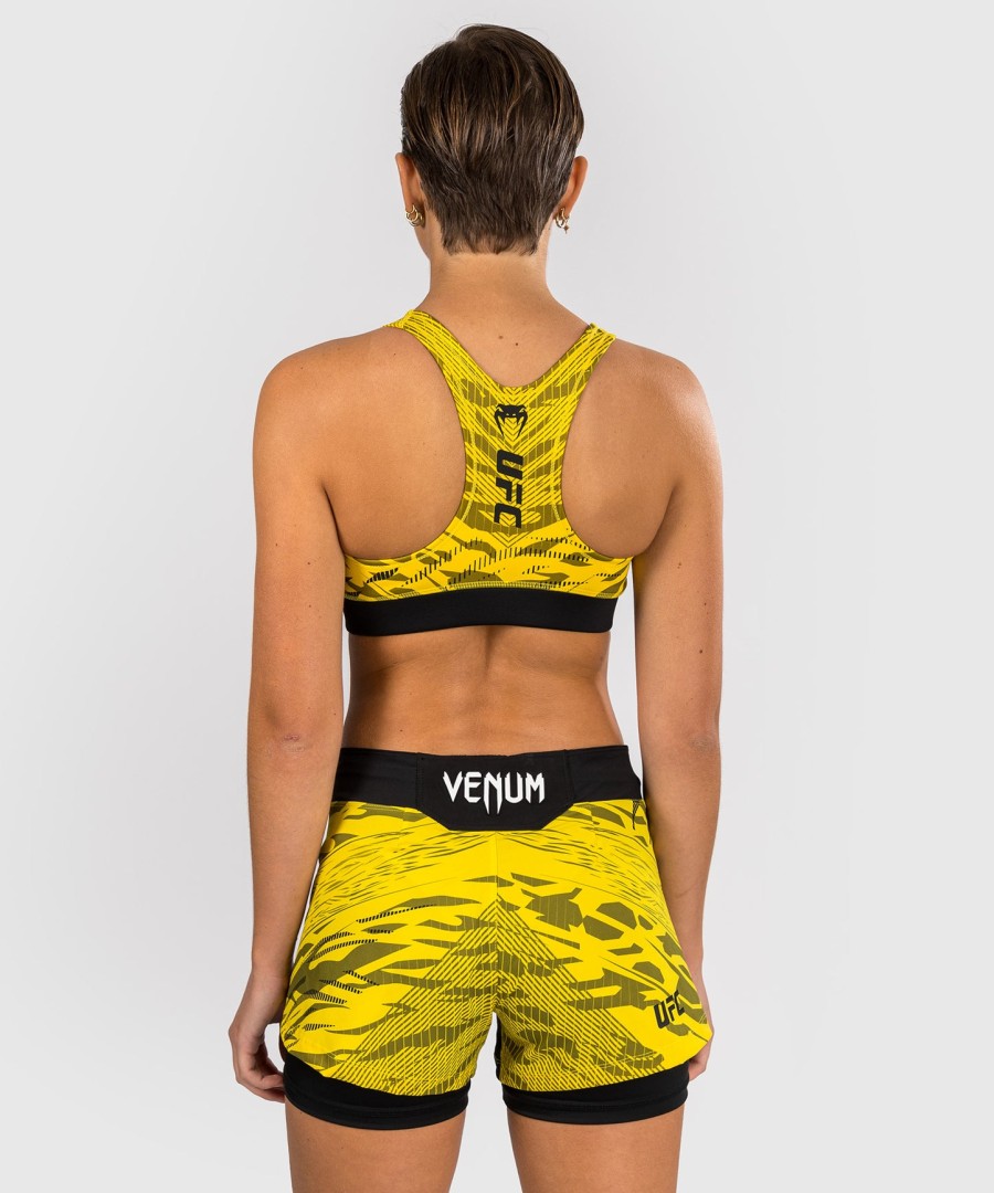 Αθλητικό Σουτιέν ufc fusion by venum authentic fight night για Γυναίκες - Κίτρινο