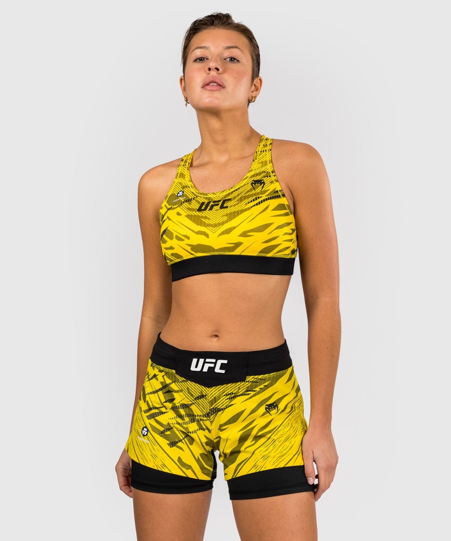 Αθλητικό Σουτιέν ufc fusion by venum authentic fight night για Γυναίκες - Κίτρινο