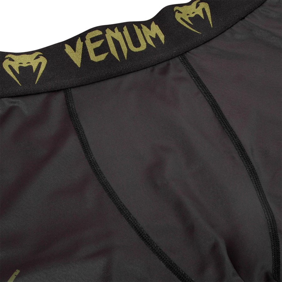 Κολάν συμπίεσης venum signature - ΜαύροΧακί - Αποκλειστικό