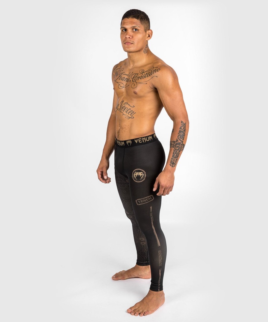 venum santa muerte dark side - spats - ΜαύροΚαφέ