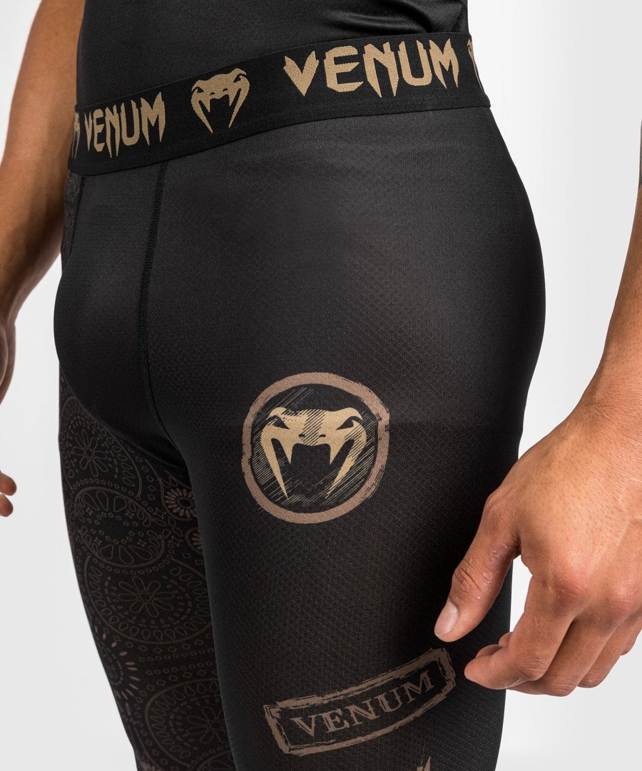venum santa muerte dark side - spats - ΜαύροΚαφέ