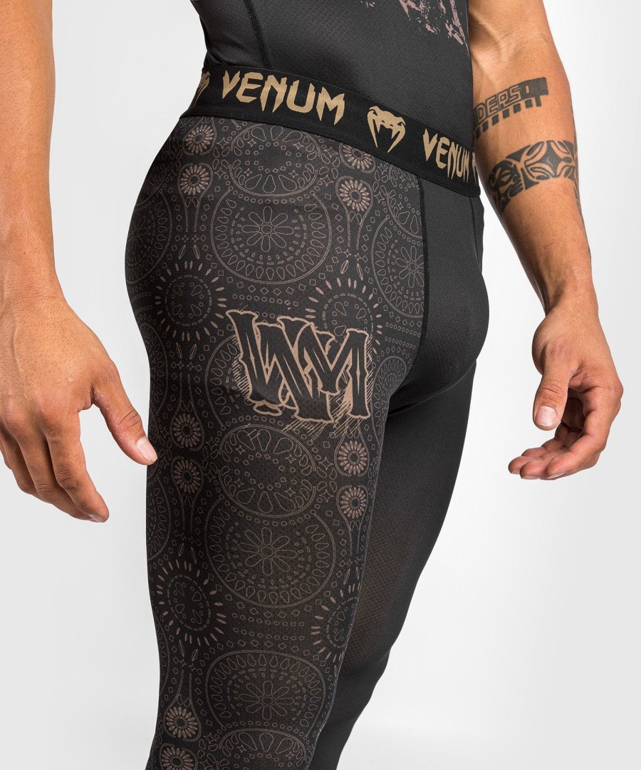 venum santa muerte dark side - spats - ΜαύροΚαφέ