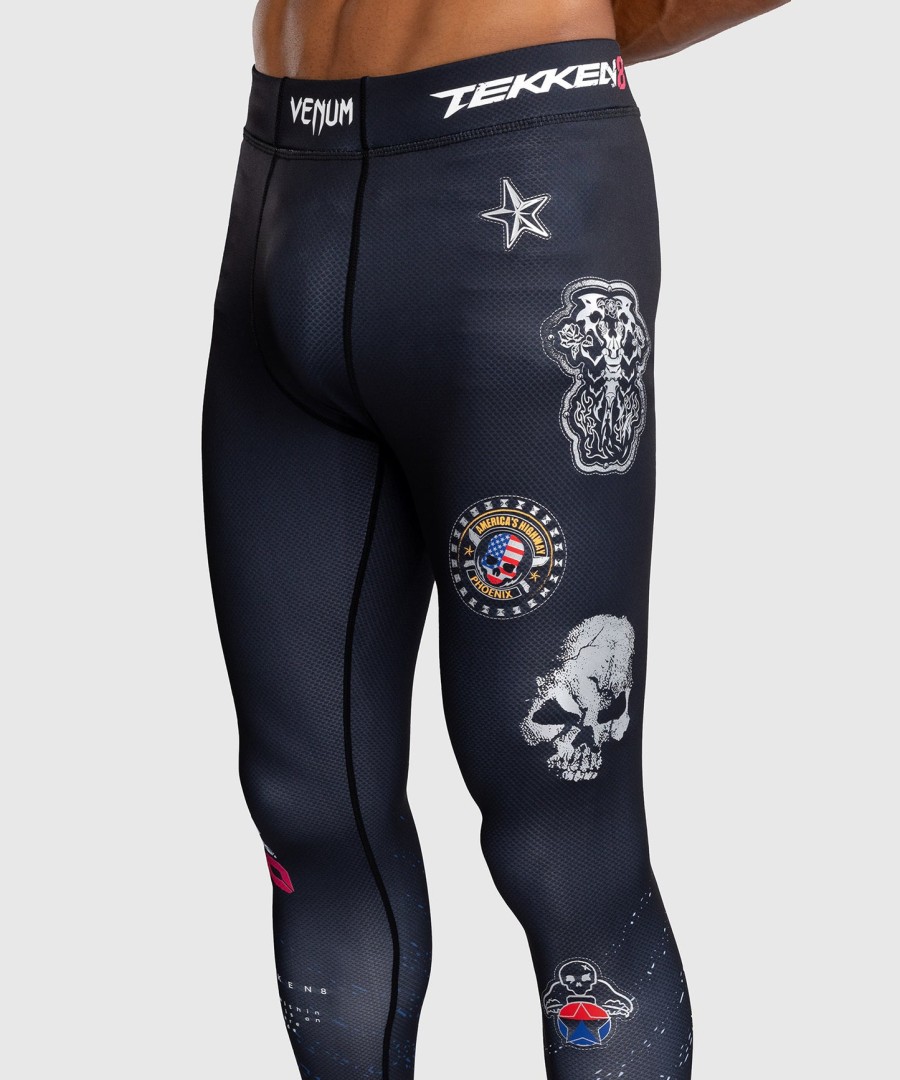 venum x tekken 8 - paul phoenix spats - ΜαύροΜπλε