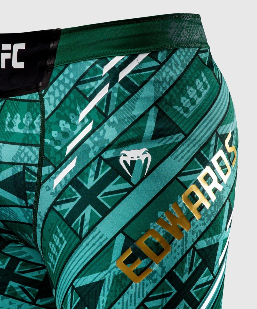 Ανδρικό ufc unrivaled by venum green leon edwards vale tudo short