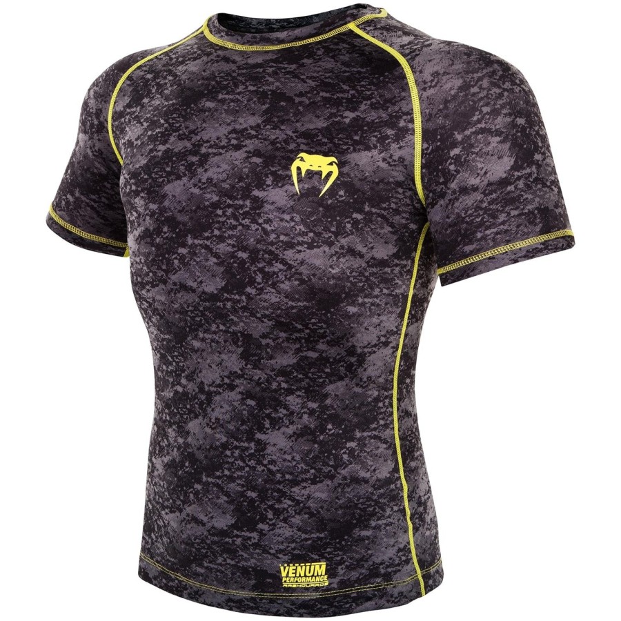 venum tramo rashguard - Κοντά Μανίκια - ΜαύροΚίτρινο