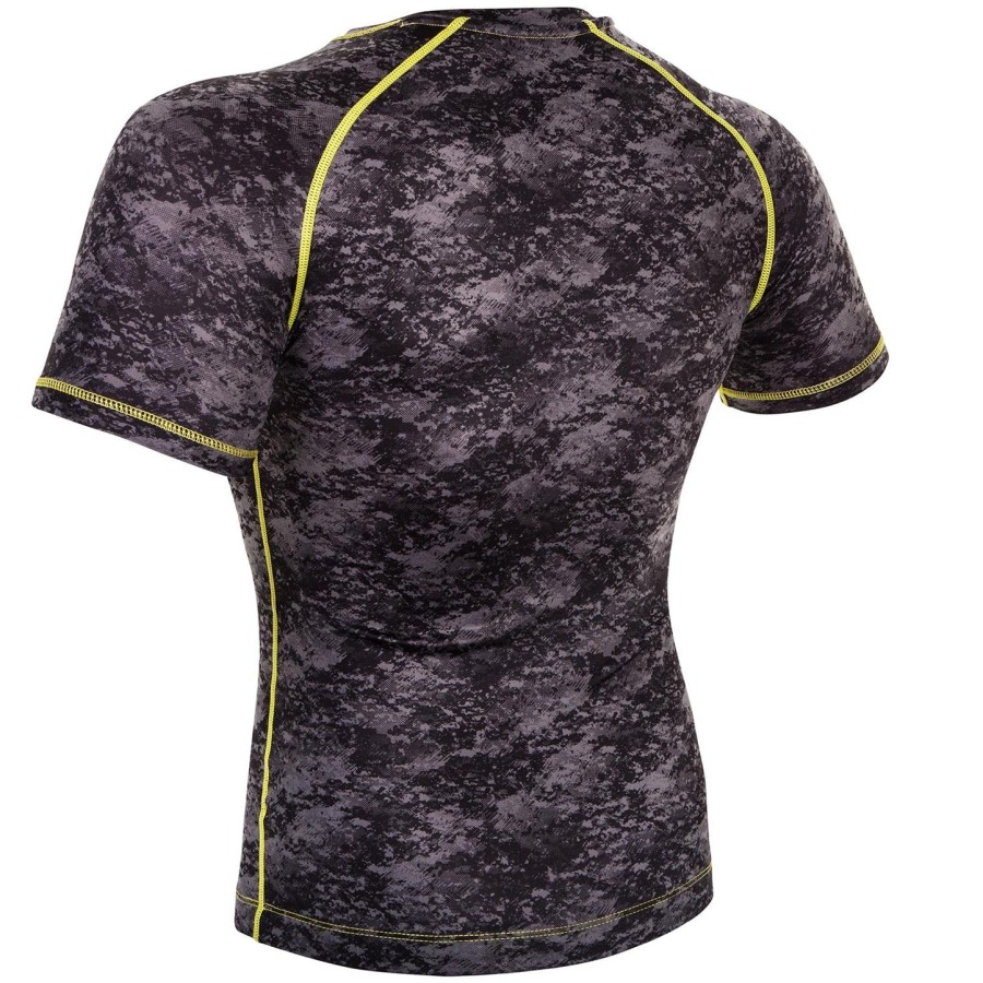 venum tramo rashguard - Κοντά Μανίκια - ΜαύροΚίτρινο