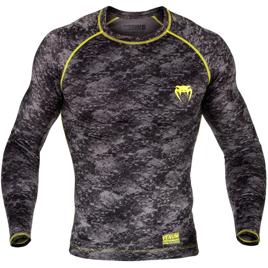 venum tramo rashguard - Μακριά μανίκια - ΜαύροΚίτρινο