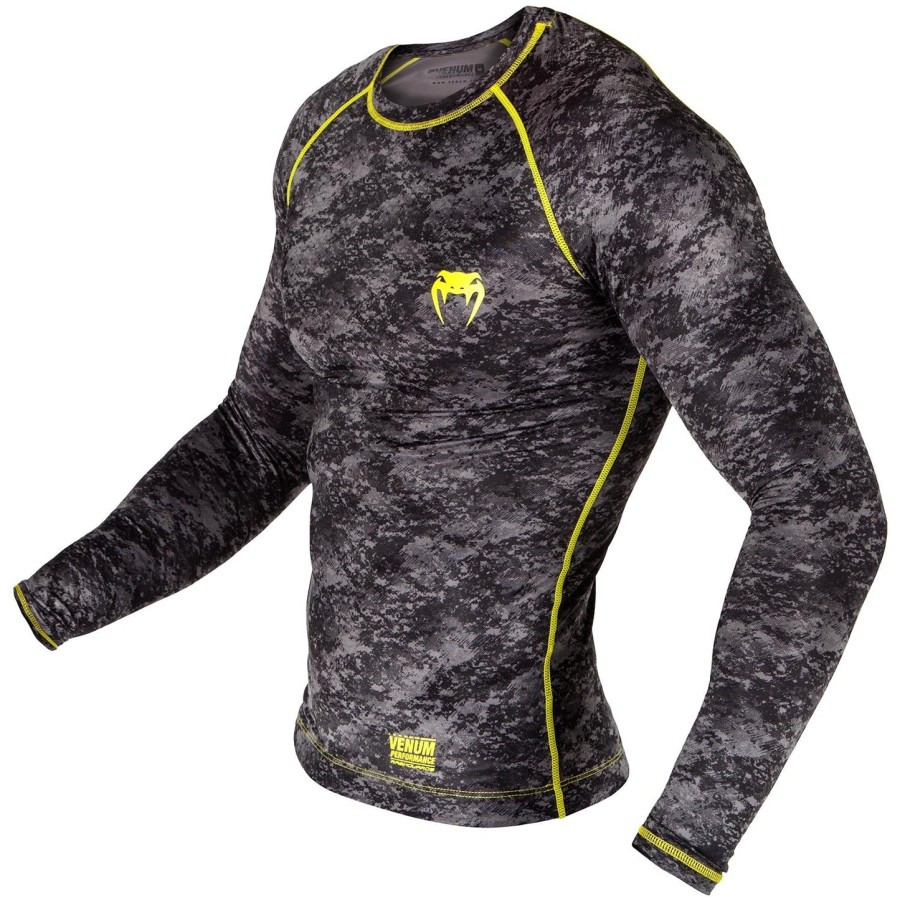 venum tramo rashguard - Μακριά μανίκια - ΜαύροΚίτρινο