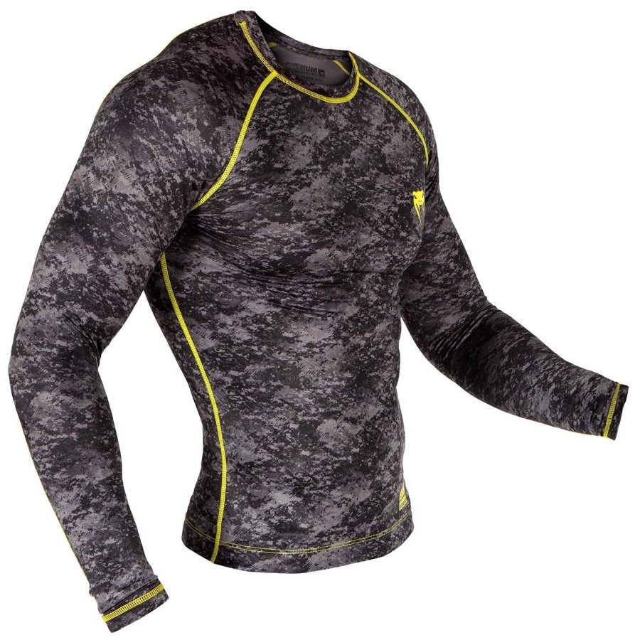 venum tramo rashguard - Μακριά μανίκια - ΜαύροΚίτρινο