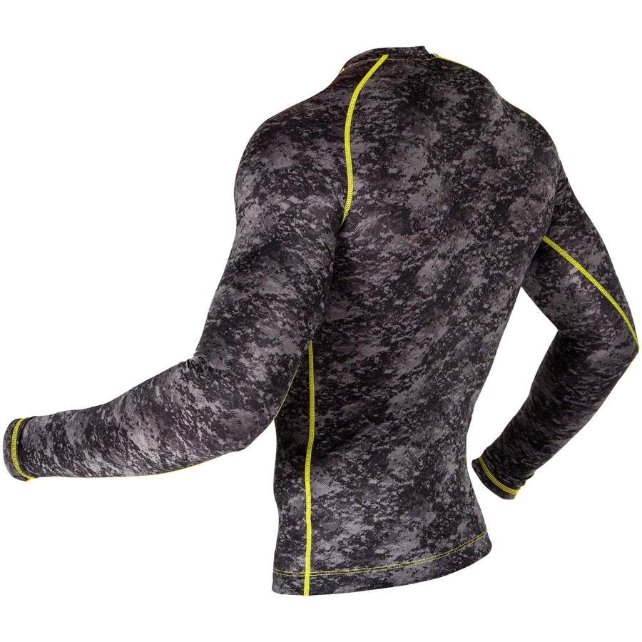venum tramo rashguard - Μακριά μανίκια - ΜαύροΚίτρινο