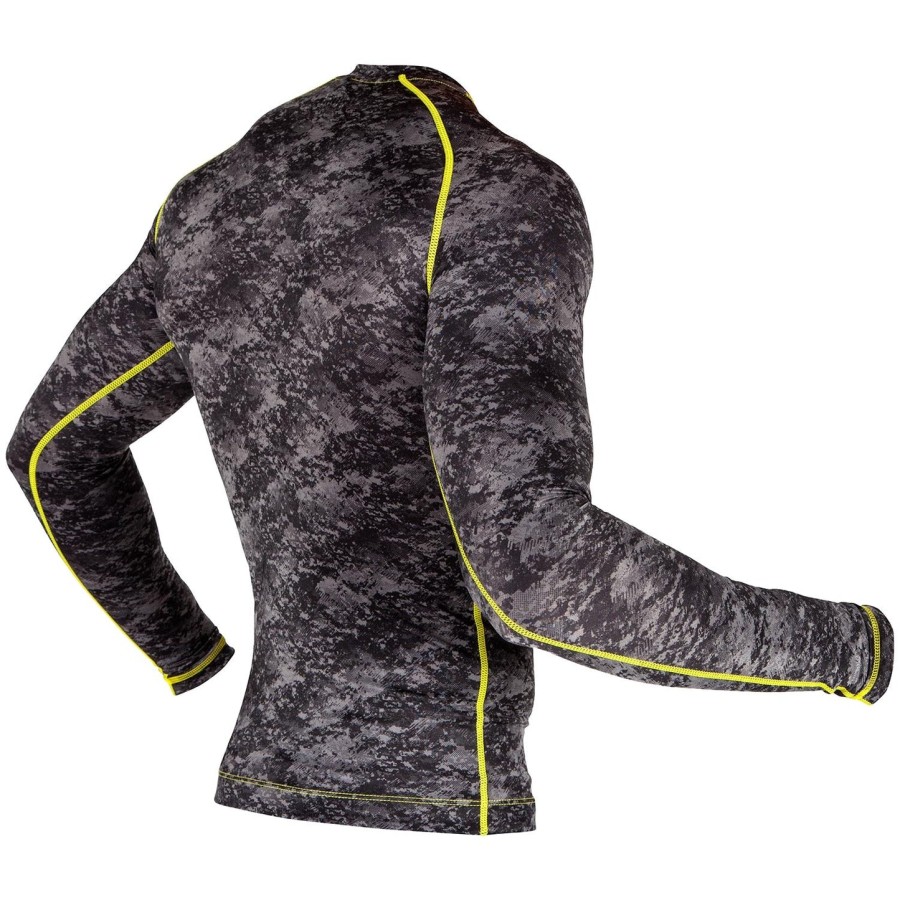 venum tramo rashguard - Μακριά μανίκια - ΜαύροΚίτρινο