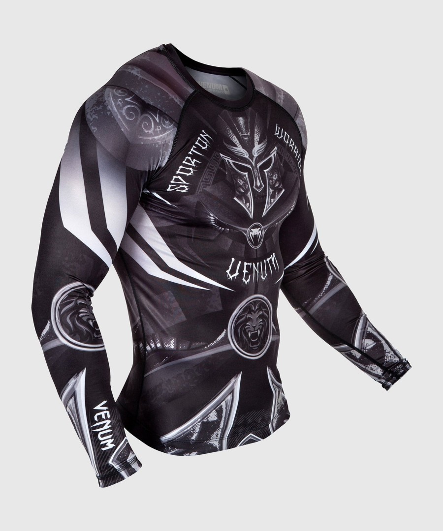 venum gladiator 3.0 rashguard - Μακριά μανίκια - ΜαύροΛευκό