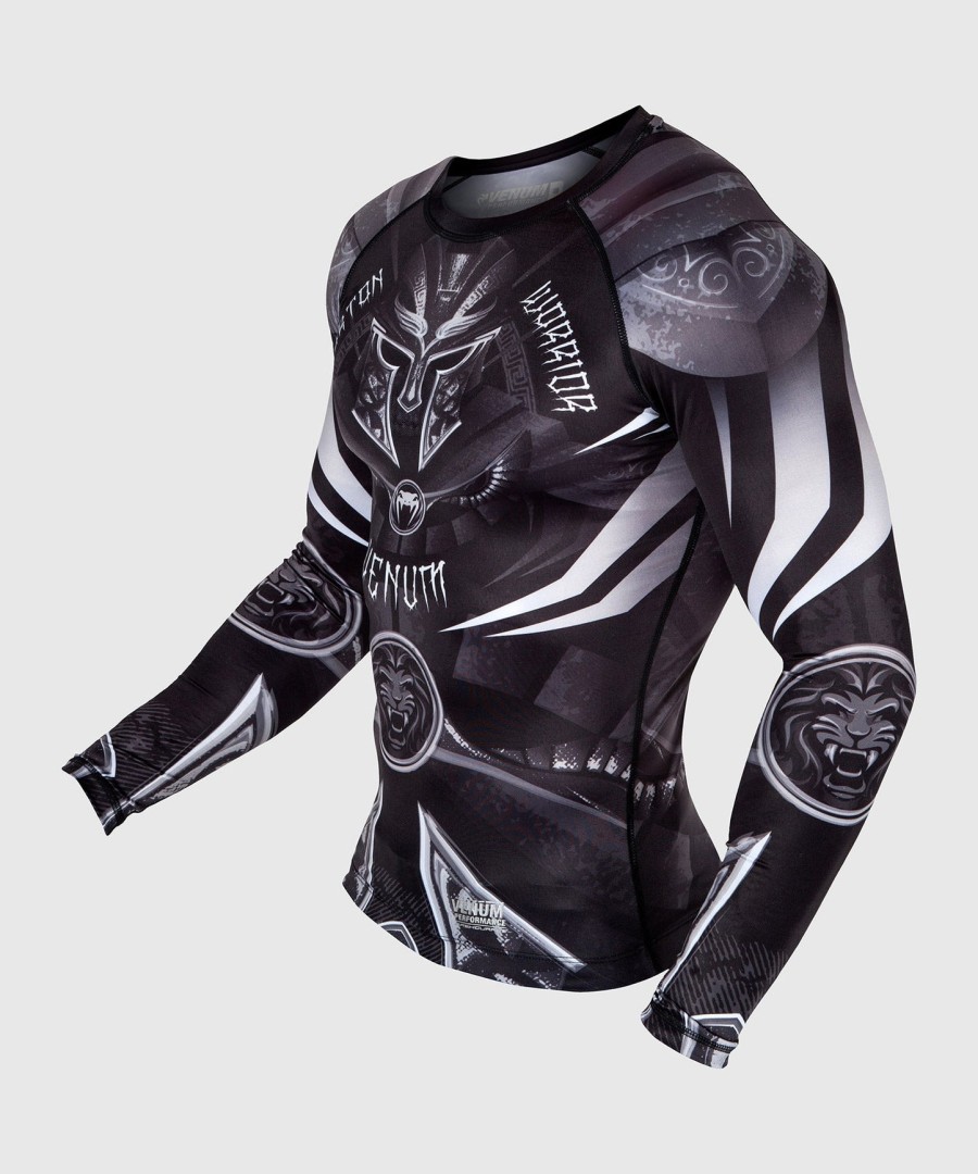 venum gladiator 3.0 rashguard - Μακριά μανίκια - ΜαύροΛευκό