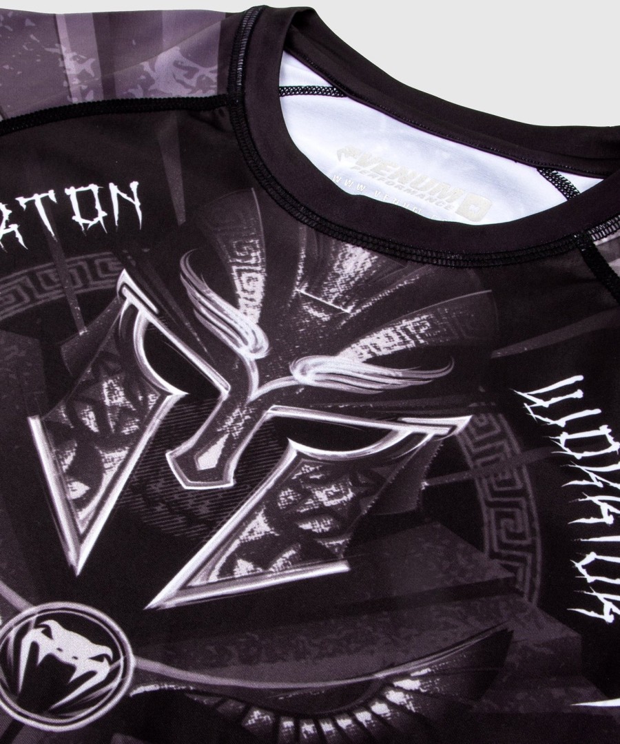 venum gladiator 3.0 rashguard - Μακριά μανίκια - ΜαύροΛευκό