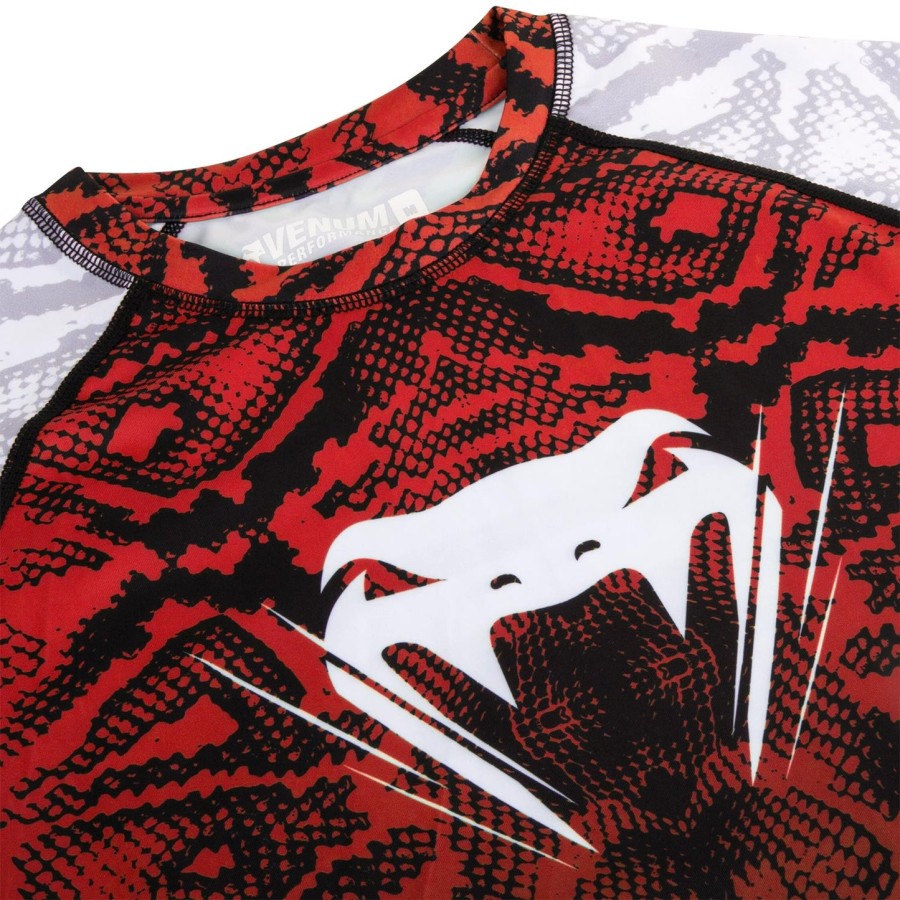 venum amazonia 5 rashguard - Μακριά μανίκια - Κόκκινο amazonia