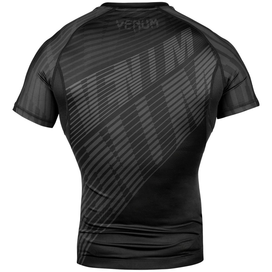 venum plasma rashguard - Κοντά μανίκια - ΜαύροΜαύρο