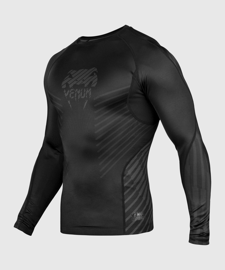 venum plasma rashguard - Μακριά μανίκια - ΜαύροΜαύρο
