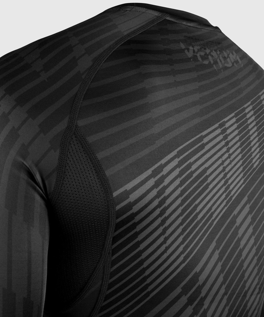 venum plasma rashguard - Μακριά μανίκια - ΜαύροΜαύρο