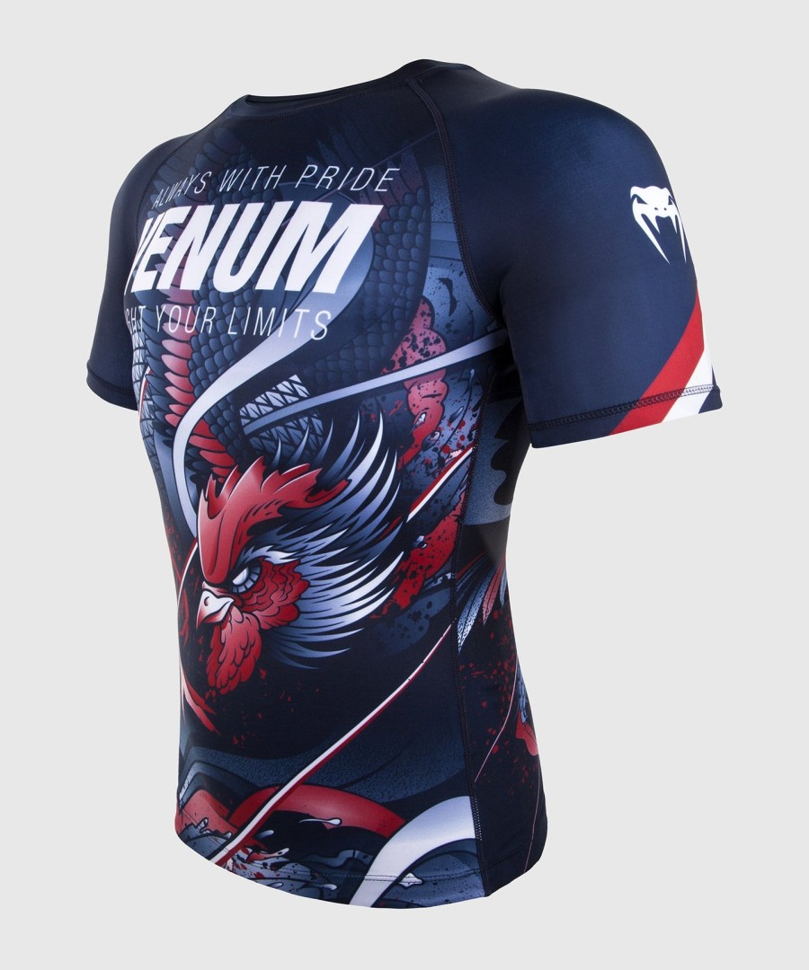 venum rooster rashguard - Κοντά Μανίκια - ΜπλεΠορτοκαλί