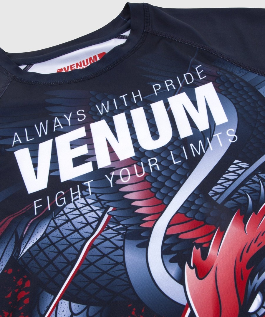 venum rooster rashguard - Κοντά Μανίκια - ΜπλεΠορτοκαλί