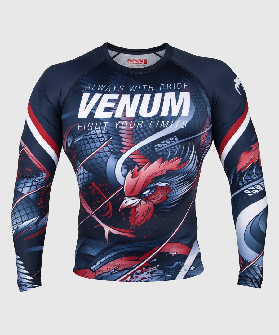 venum rooster rashguard - Μακριά μανίκια - ΜπλεΠορτοκαλί