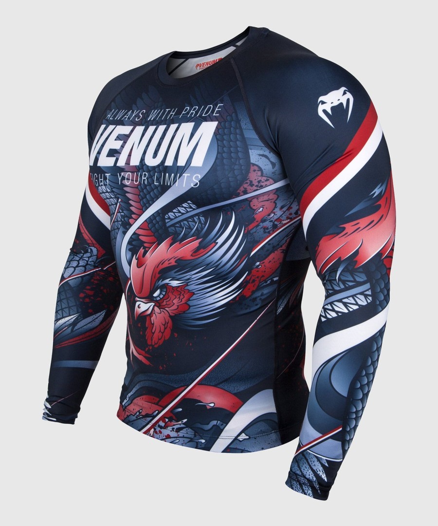 venum rooster rashguard - Μακριά μανίκια - ΜπλεΠορτοκαλί