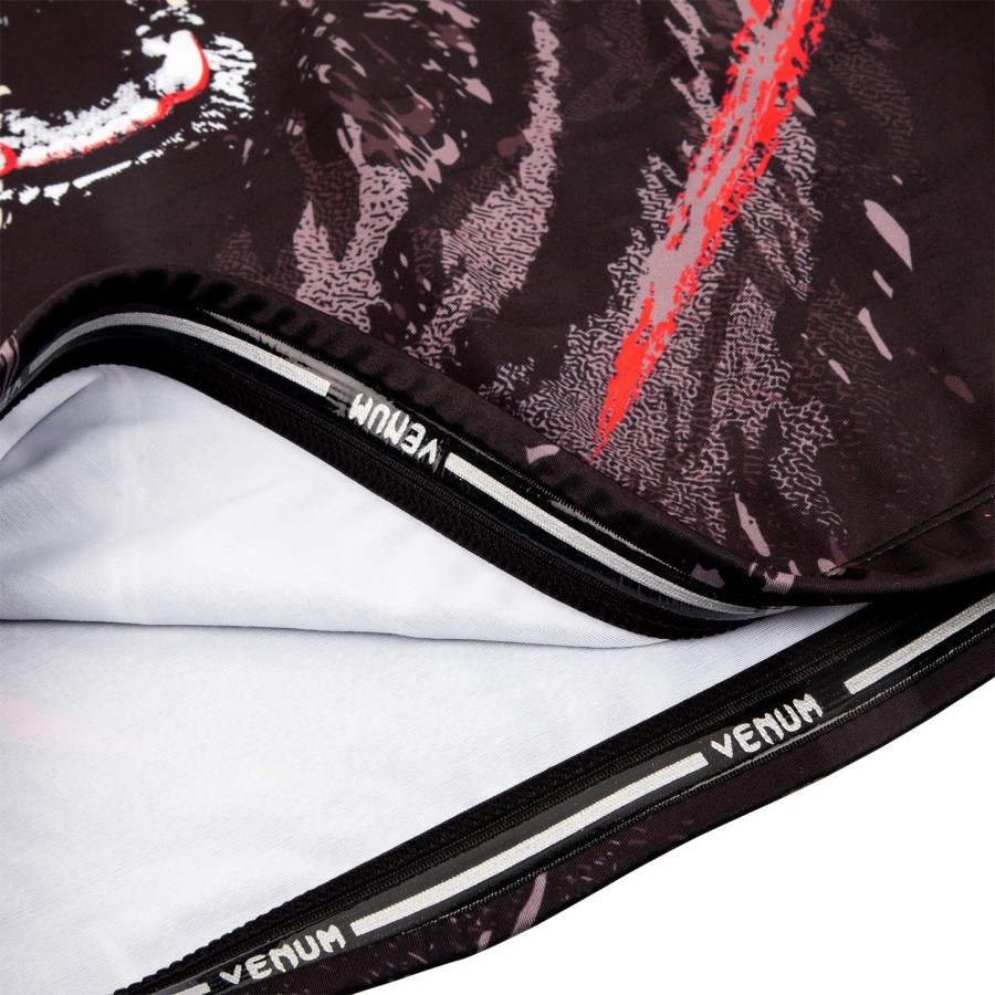 venum grizzli rashguard - Κοντά Μανίκια - ΜαύροΛευκό